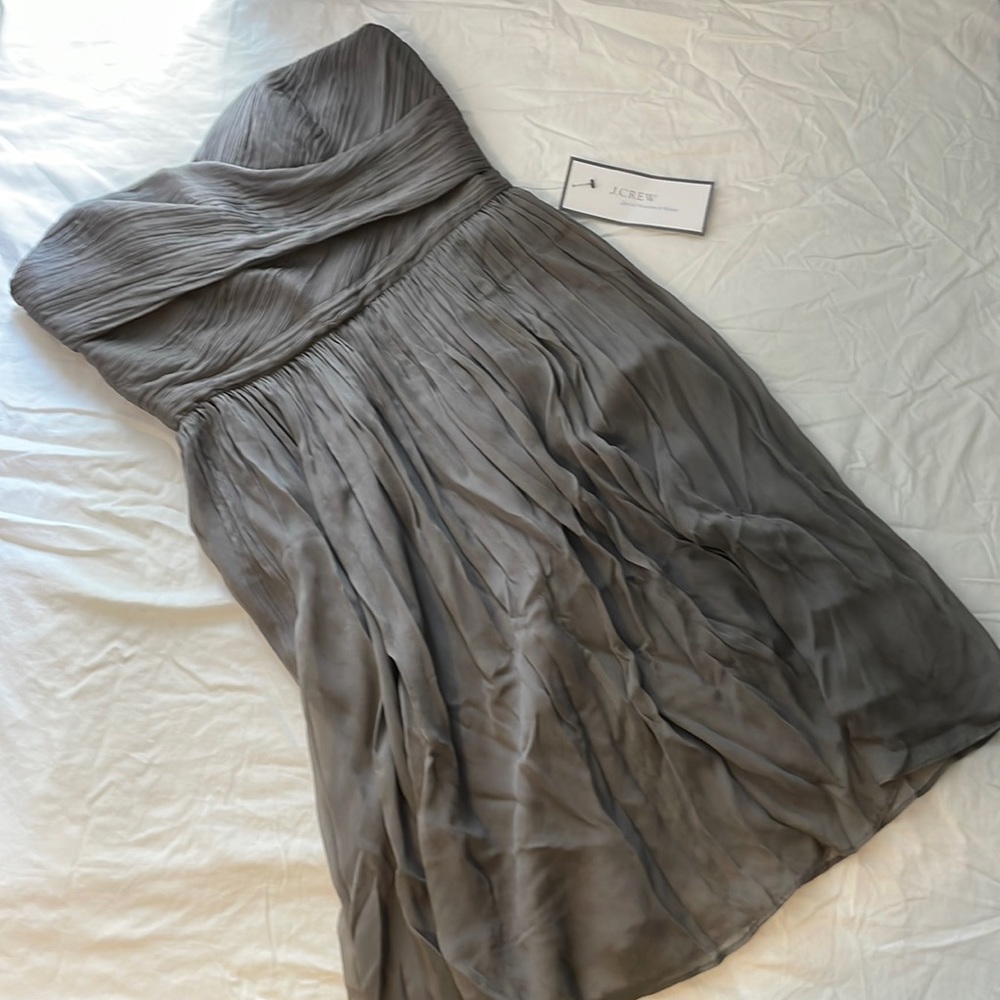 J. Crew strapless special occasions dress